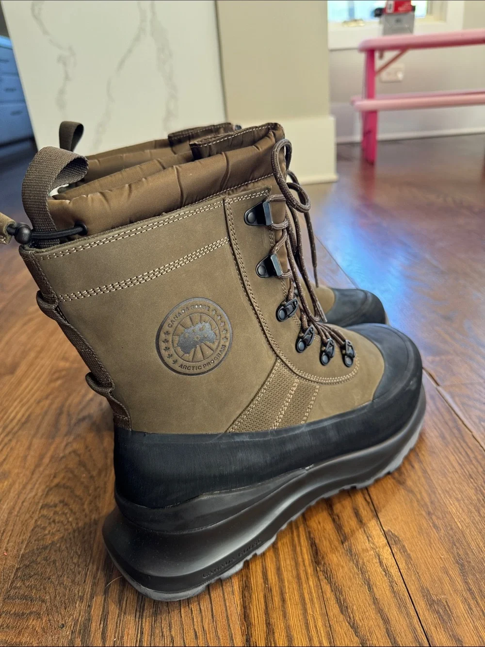 Canada Goose Armstrong Boot Military Green and Black Size 13